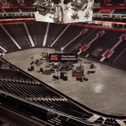 Little Caesars Arena - Section Mezzanine 6 Seat View