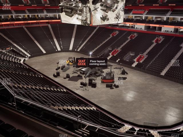 Little Caesars Arena - Section Mezzanine 6 Seat View