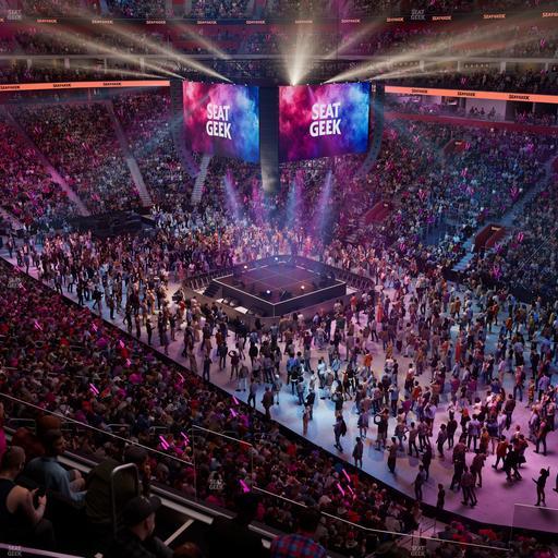Little Caesars Arena - Section Mezzanine 6 Seat View