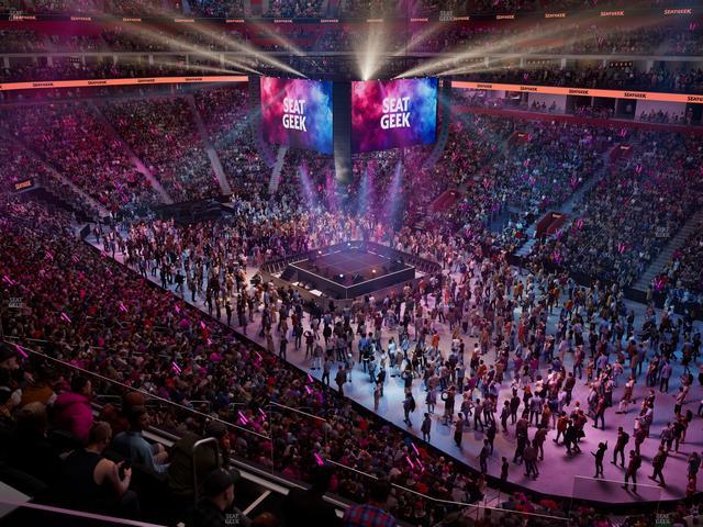 Little Caesars Arena - Section Mezzanine 6 Seat View