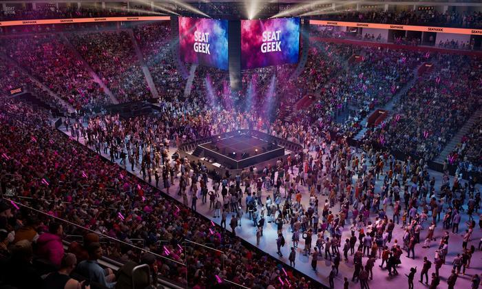 Little Caesars Arena - Section Mezzanine 6 Seat View