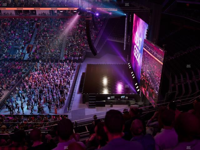 Little Caesars Arena - Section Mezzanine 7 Seat View