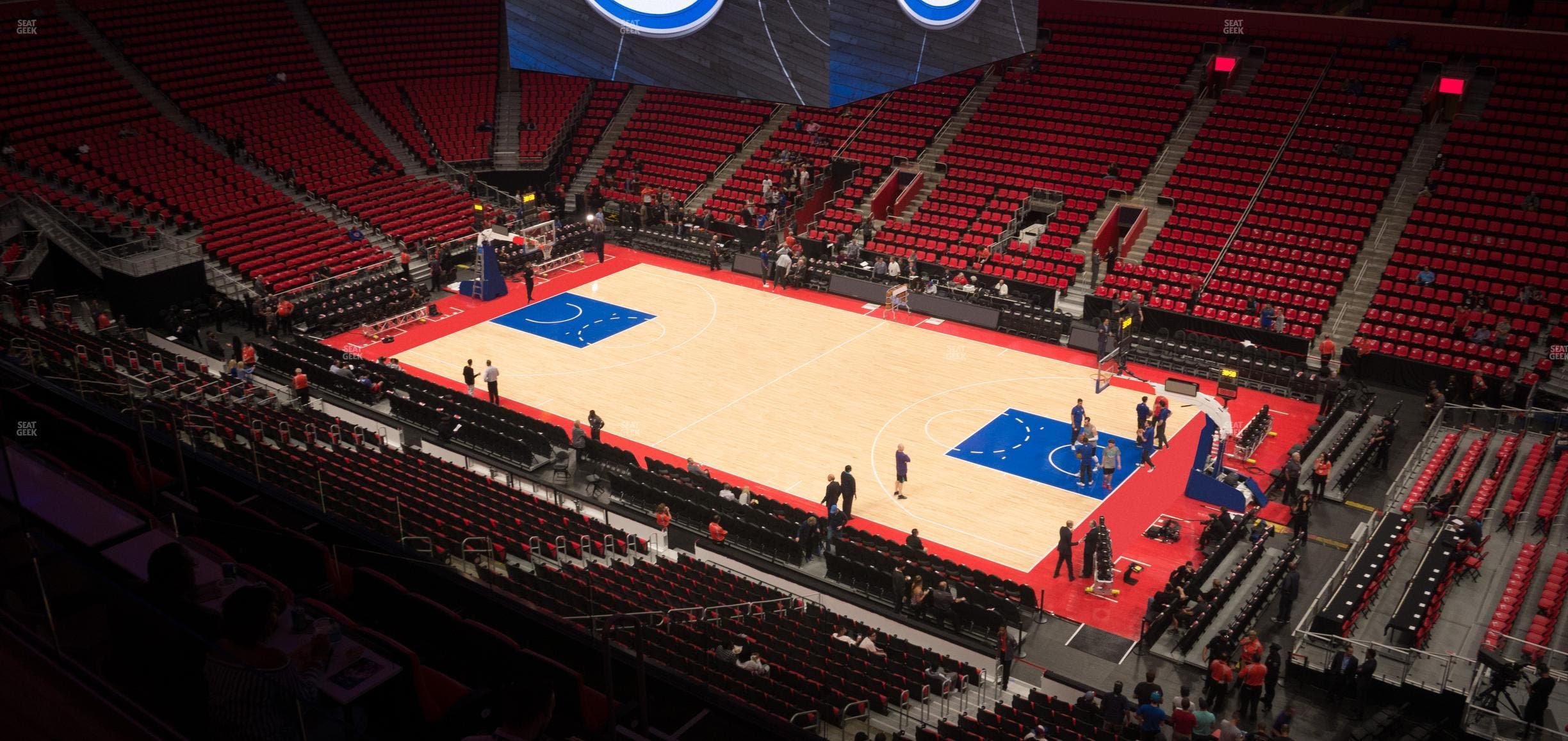 Little Caesars Arena - Section Mezzanine 7 Seat View