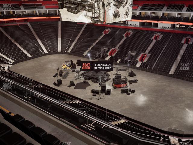 Little Caesars Arena - Section Mezzanine 7 Seat View