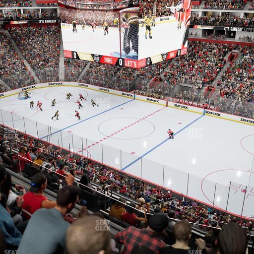 Little Caesars Arena - Section Mezzanine 7 Seat View