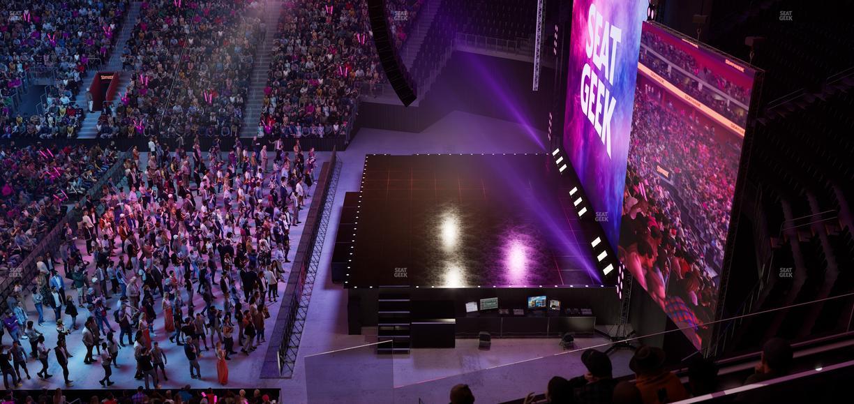 Little Caesars Arena - Section Mezzanine 7 Seat View