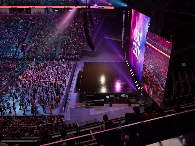 Little Caesars Arena - Section Mezzanine 7 Seat View