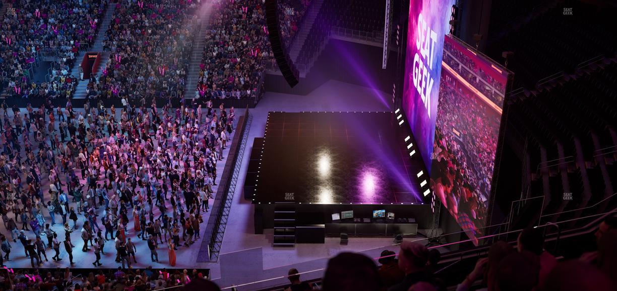 Little Caesars Arena - Section Mezzanine 7 Seat View