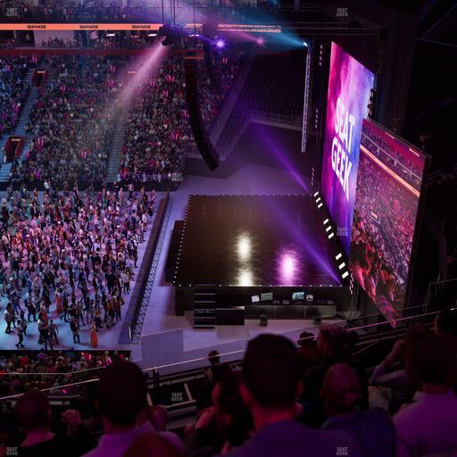 Little Caesars Arena - Section Mezzanine 7 Seat View