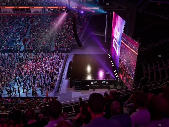 Little Caesars Arena - Section Mezzanine 7 Seat View