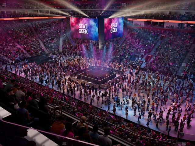 Little Caesars Arena - Section Mezzanine 7 Seat View