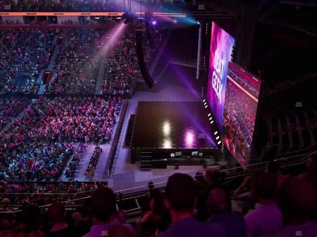 Little Caesars Arena - Section Mezzanine 7 Seat View