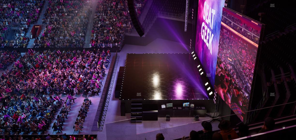 Little Caesars Arena - Section Mezzanine 7 Seat View
