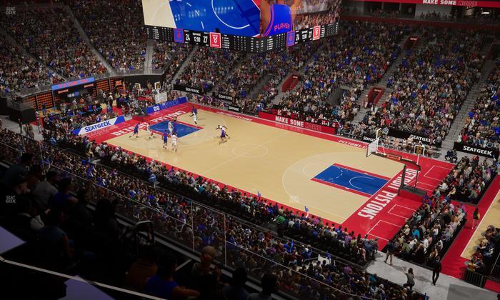 Little Caesars Arena - Section Mezzanine 7 Seat View