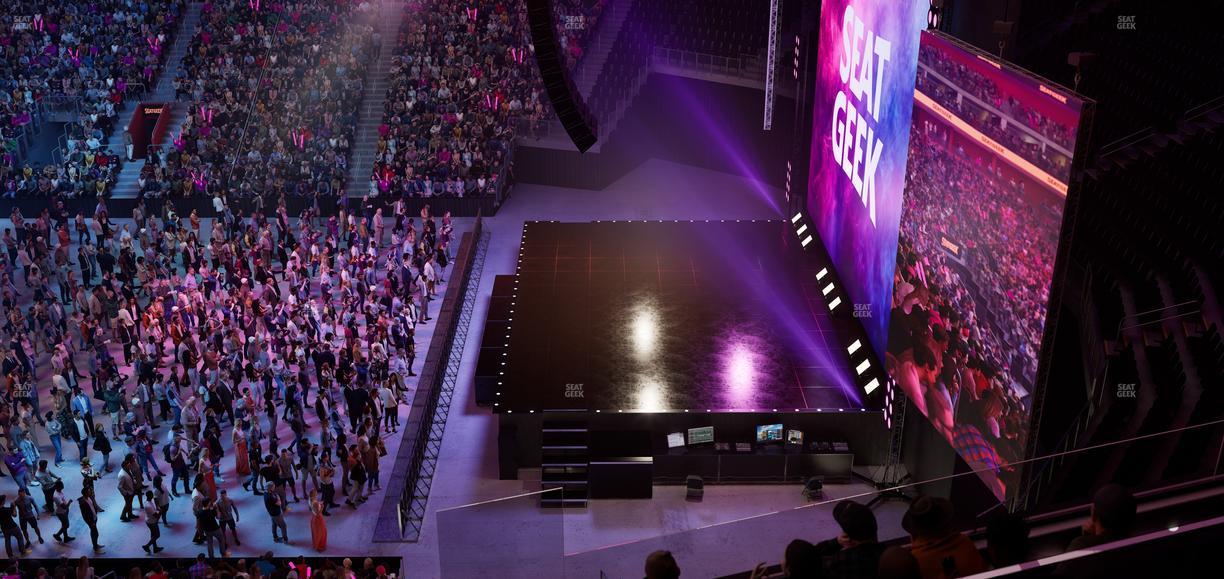 Little Caesars Arena - Section Mezzanine 7 Seat View