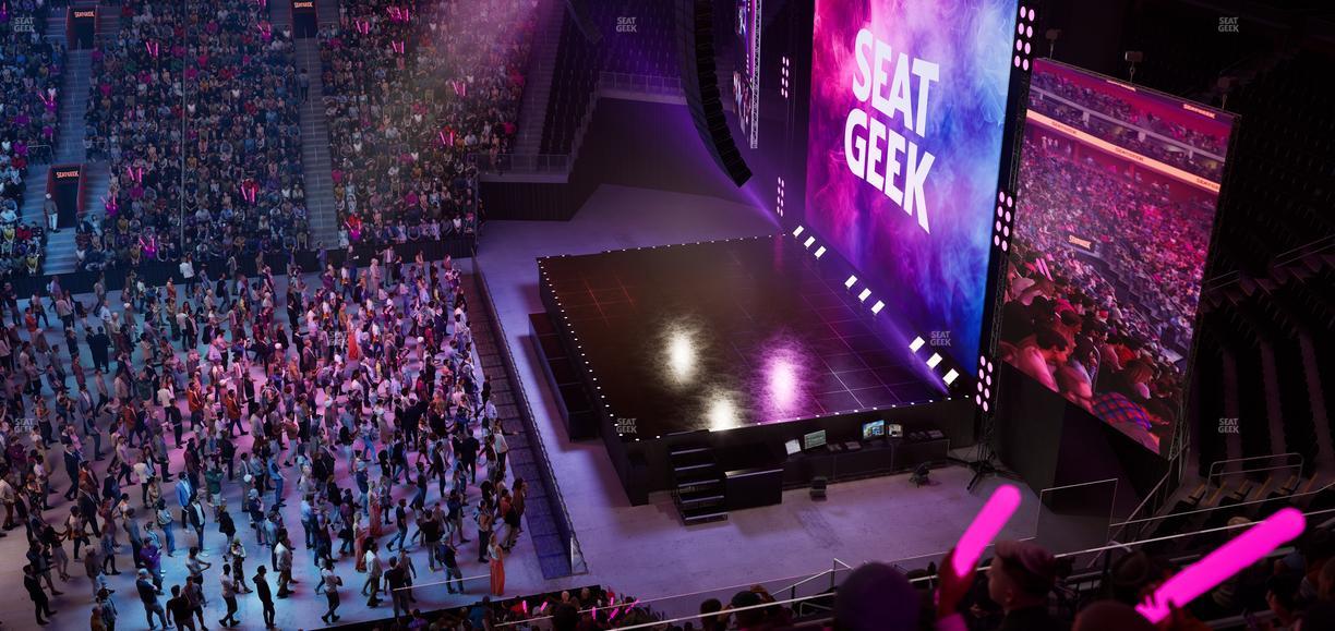 Little Caesars Arena - Section Mezzanine 8 Seat View
