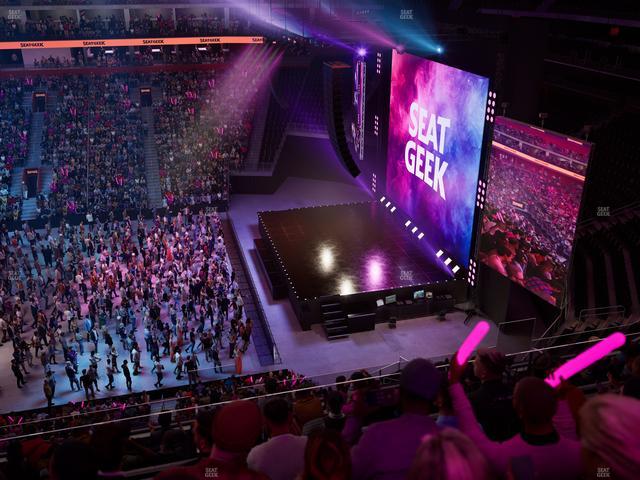 Little Caesars Arena - Section Mezzanine 8 Seat View