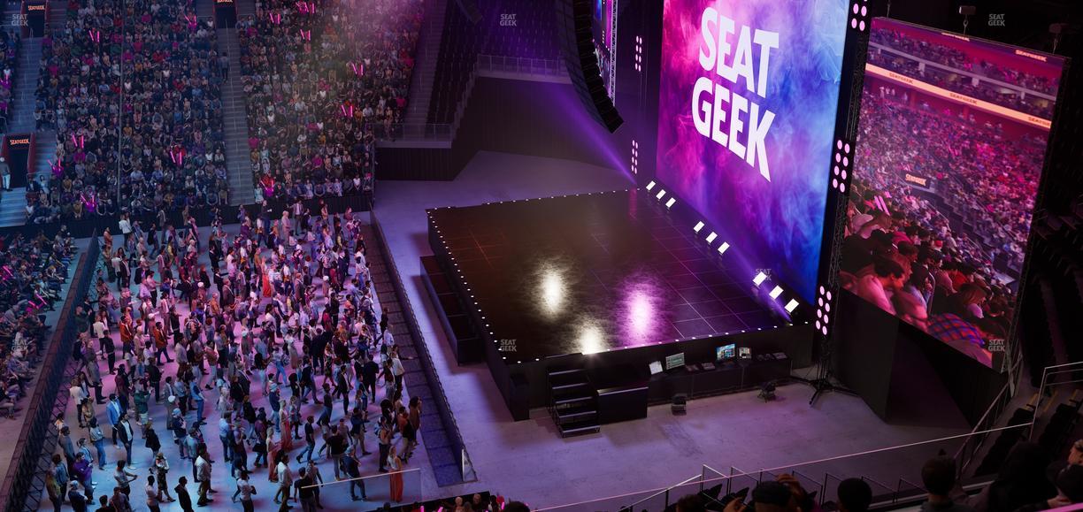 Little Caesars Arena - Section Mezzanine 8 Seat View