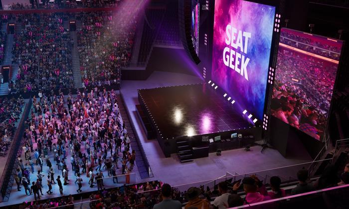 Little Caesars Arena - Section Mezzanine 8 Seat View