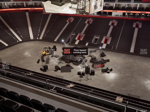 Little Caesars Arena - Section Mezzanine 8 Seat View