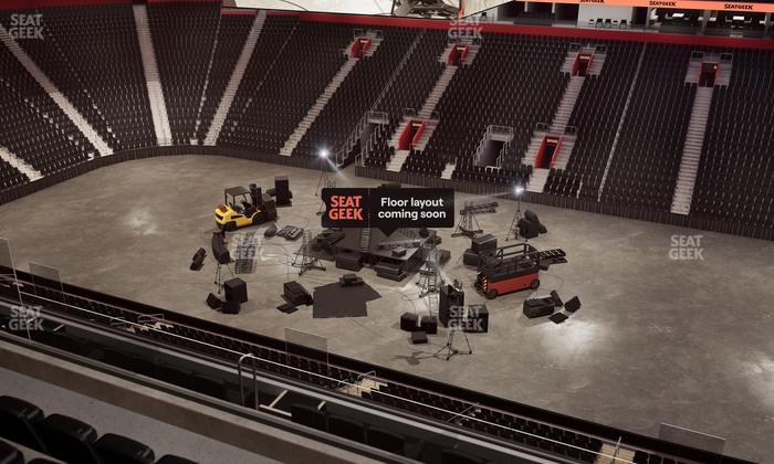 Little Caesars Arena - Section Mezzanine 8 Seat View