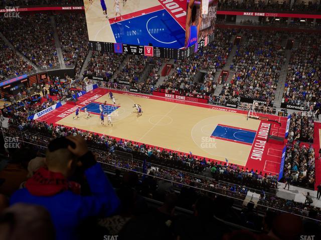 Little Caesars Arena - Section Mezzanine 8 Seat View Little Caesars Arena - Section Mezzanine 8 Seat View