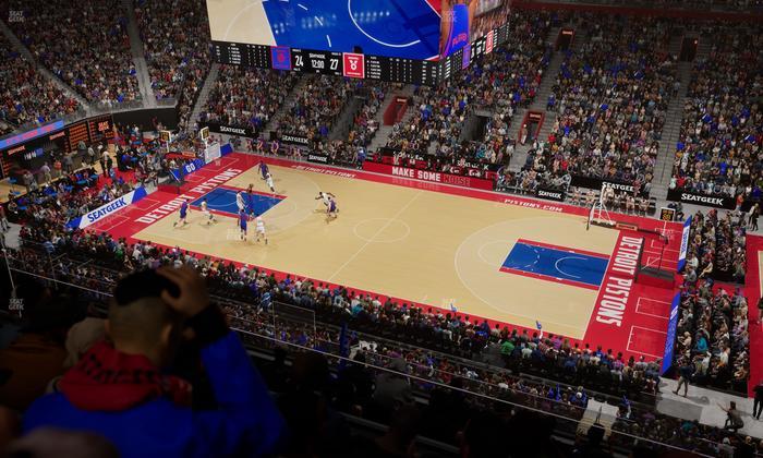 Little Caesars Arena - Section Mezzanine 8 Seat View