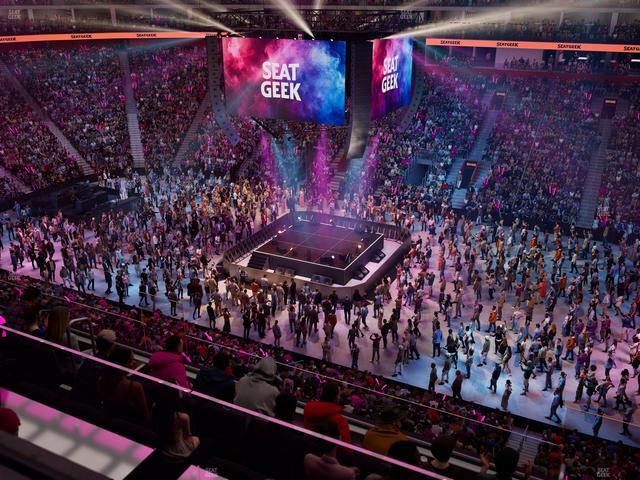 Little Caesars Arena - Section Mezzanine 8 Seat View