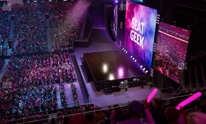 Little Caesars Arena - Section Mezzanine 8 Seat View