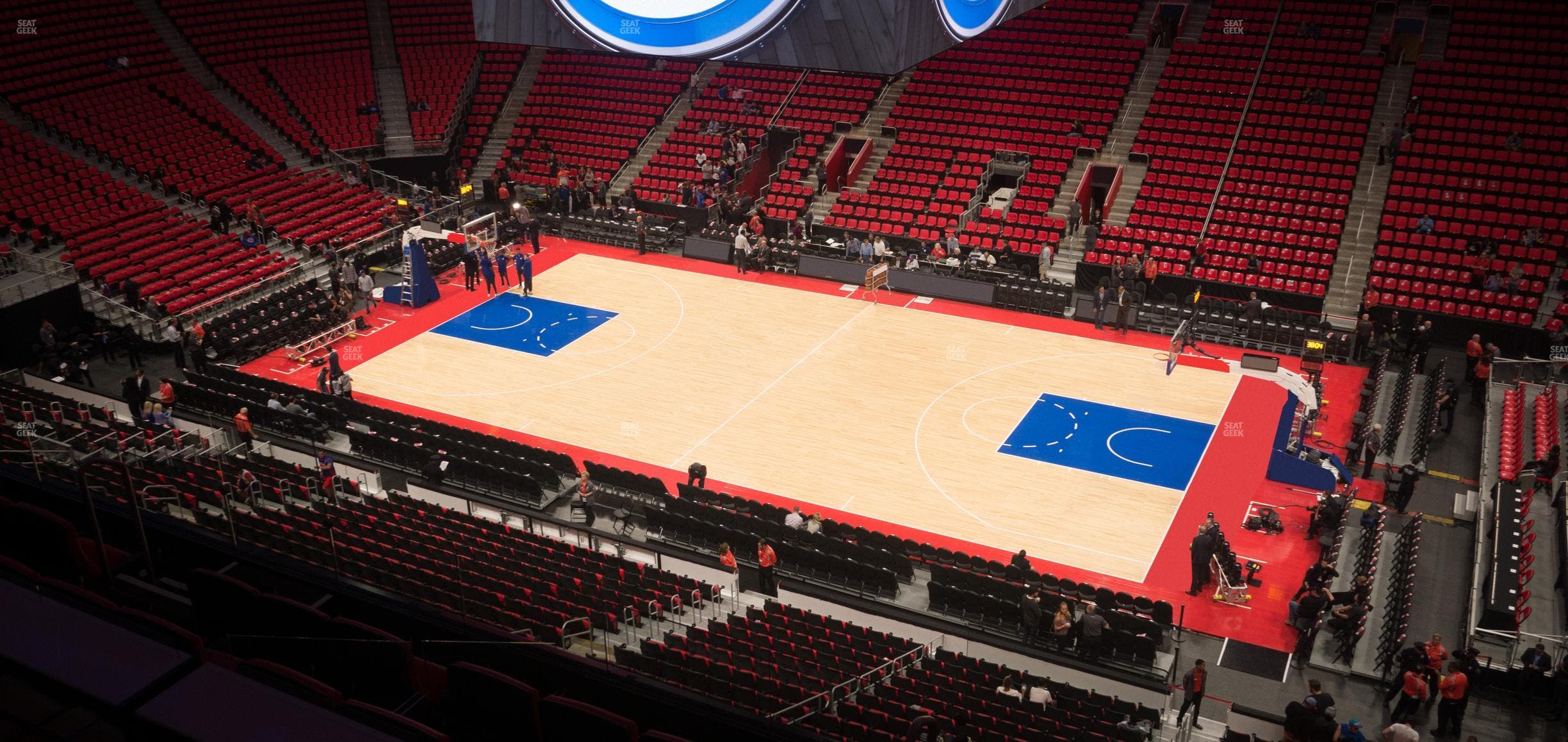 Little Caesars Arena - Section Mezzanine 8 Seat View