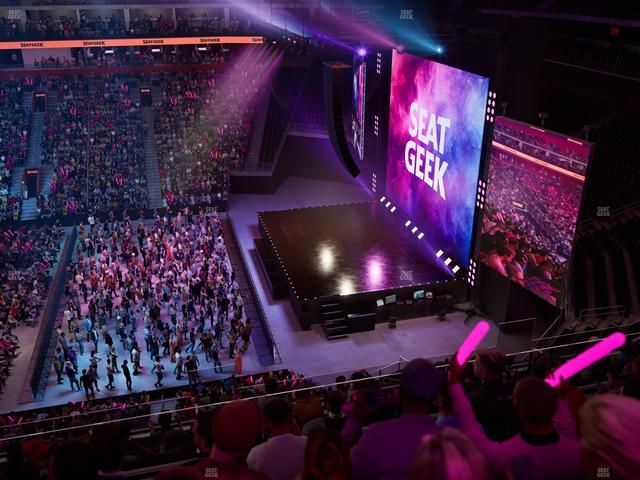 Little Caesars Arena - Section Mezzanine 8 Seat View