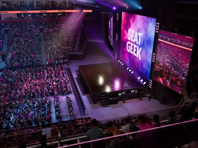 Little Caesars Arena - Section Mezzanine 8 Seat View