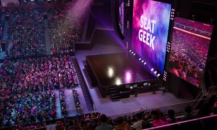 Little Caesars Arena - Section Mezzanine 8 Seat View