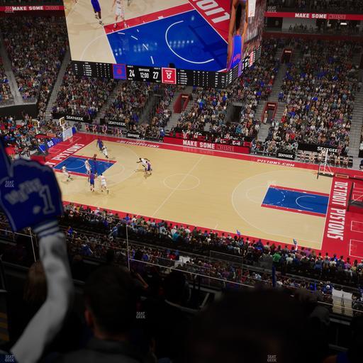 Little Caesars Arena - Section Mezzanine 9 Seat View