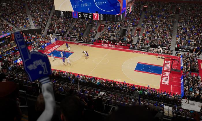 Little Caesars Arena - Section Mezzanine 9 Seat View