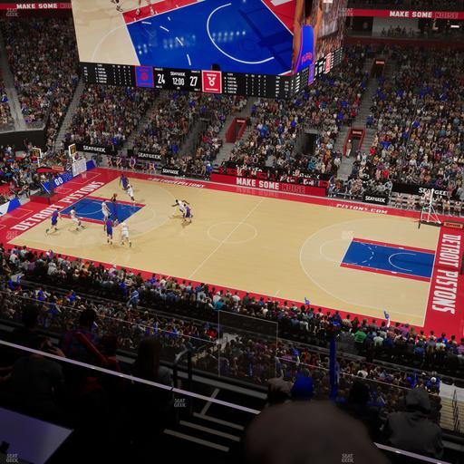 Little Caesars Arena - Section Mezzanine 9 Seat View