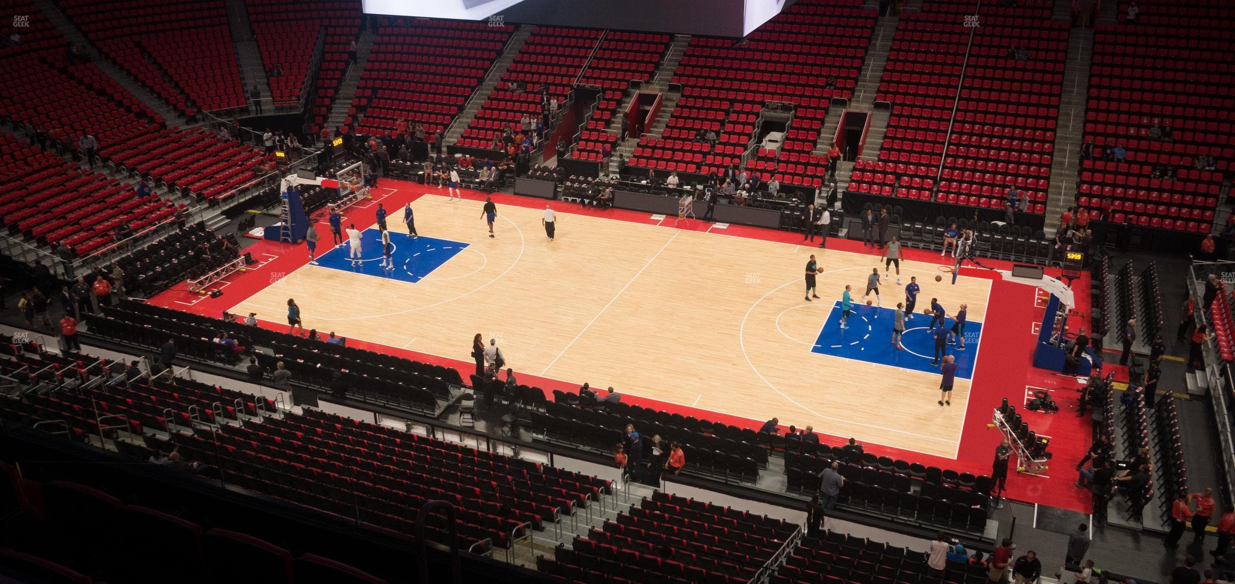 Little Caesars Arena - Section Mezzanine 9 Seat View