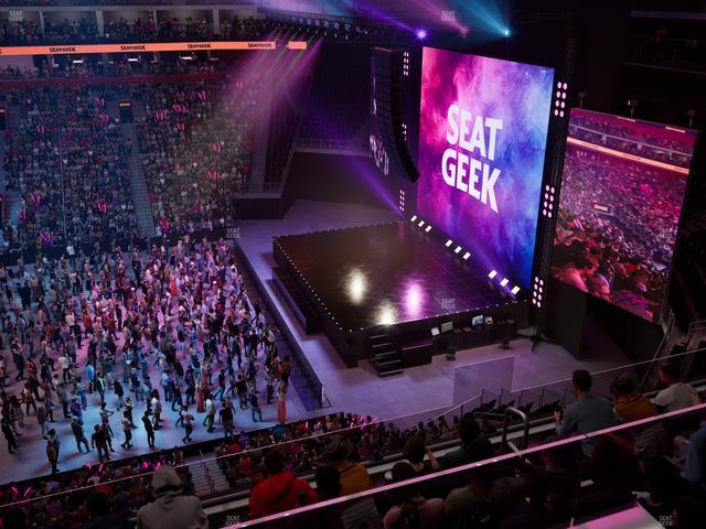 Little Caesars Arena - Section Mezzanine 9 Seat View