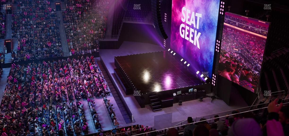 Little Caesars Arena - Section Mezzanine 9 Seat View