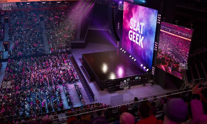 Little Caesars Arena - Section Mezzanine 9 Seat View