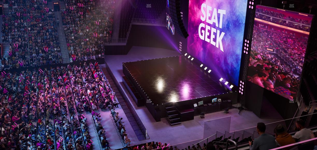 Little Caesars Arena - Section Mezzanine 9 Seat View