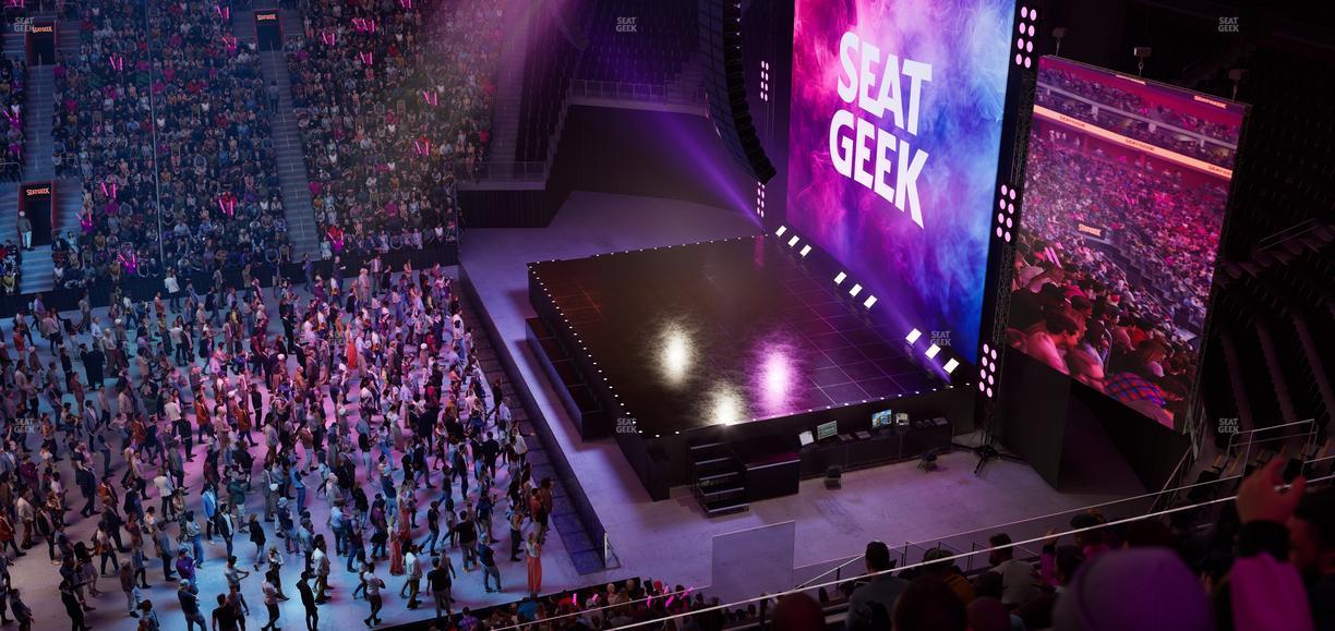Little Caesars Arena - Section Mezzanine 9 Seat View