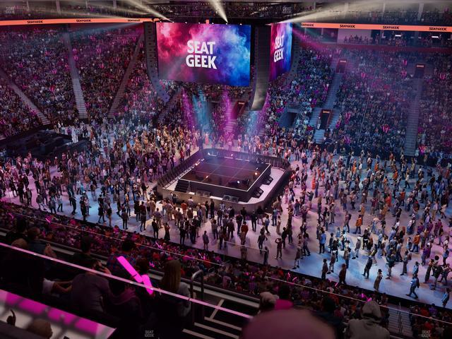 Little Caesars Arena - Section Mezzanine 9 Seat View