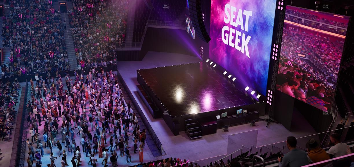 Little Caesars Arena - Section Mezzanine 9 Seat View