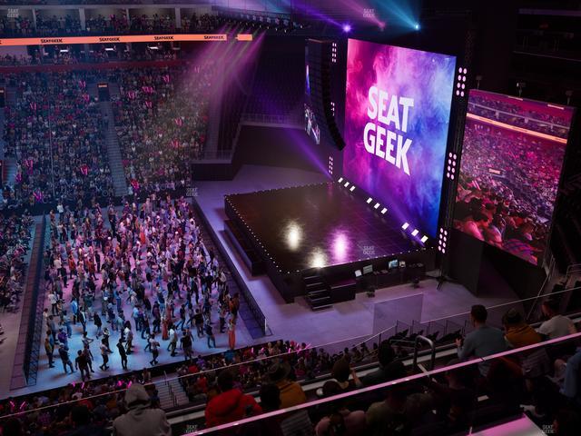 Little Caesars Arena - Section Mezzanine 9 Seat View