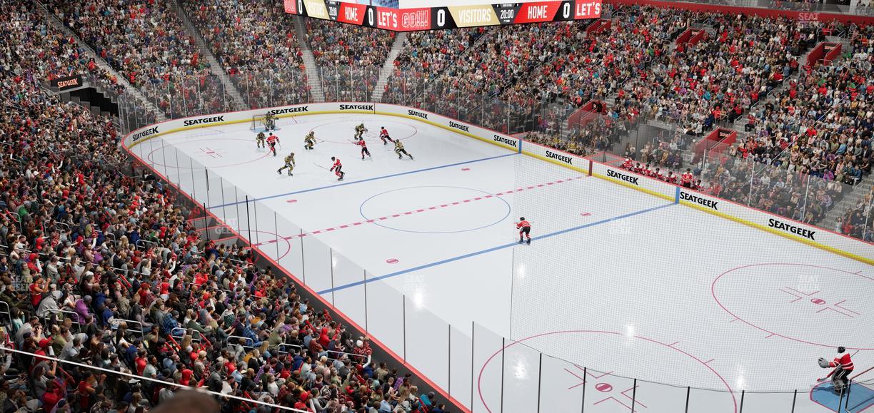 Little Caesars Arena - Section Suite 1 Seat View