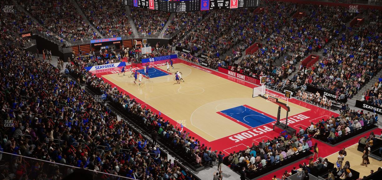 Little Caesars Arena - Section Suite 1 Seat View