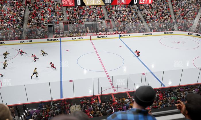 Little Caesars Arena - Section Suite 11 Seat View