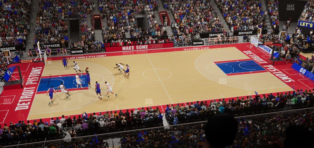 Little Caesars Arena - Section Suite 11 Seat View