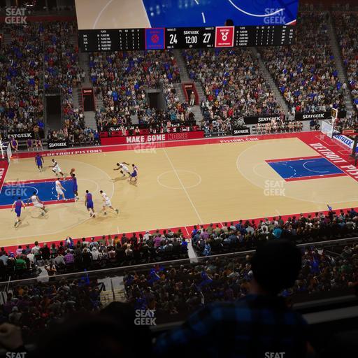 Little Caesars Arena - Section Suite 11 Seat View